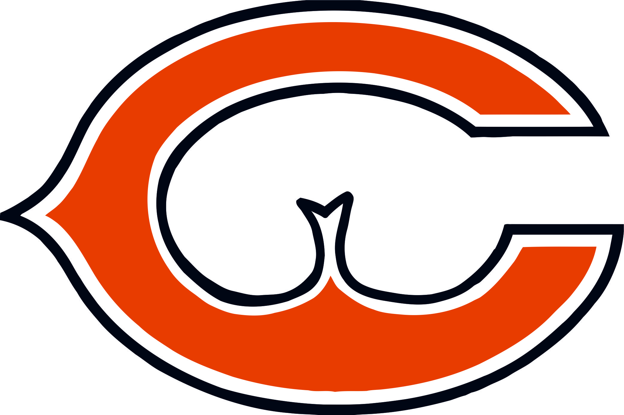 Chicago Bears Butts Logo DIY iron on transfer (heat transfer)